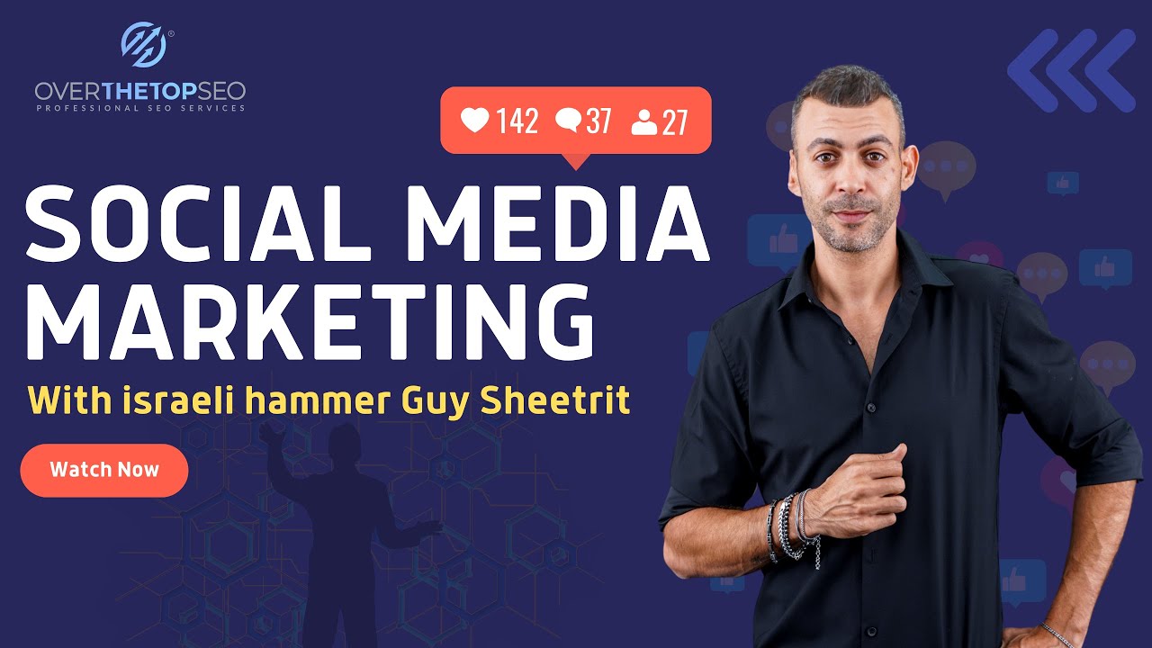 Social Media Marketing – Biggest Secrets, Tips and Tricks with The Israeli Hammer. (OTT)