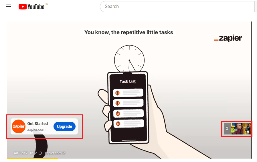 In-stream Ads