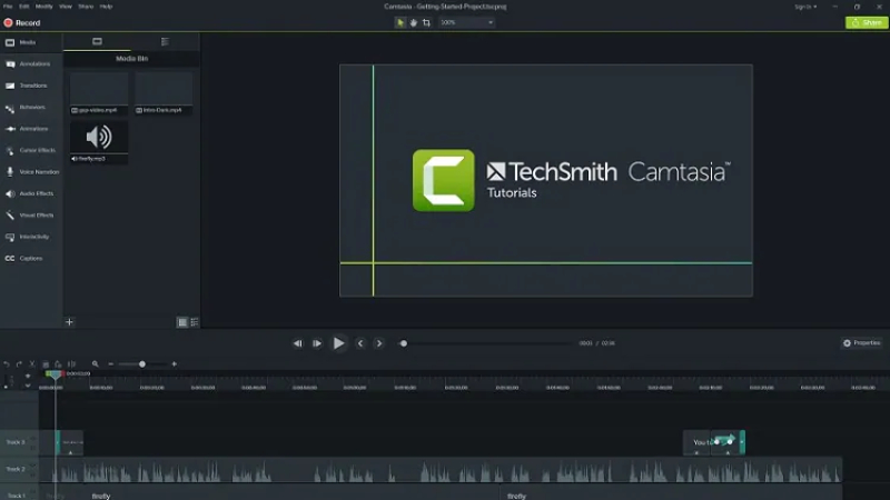 Camtasia - Best Screen Reorder