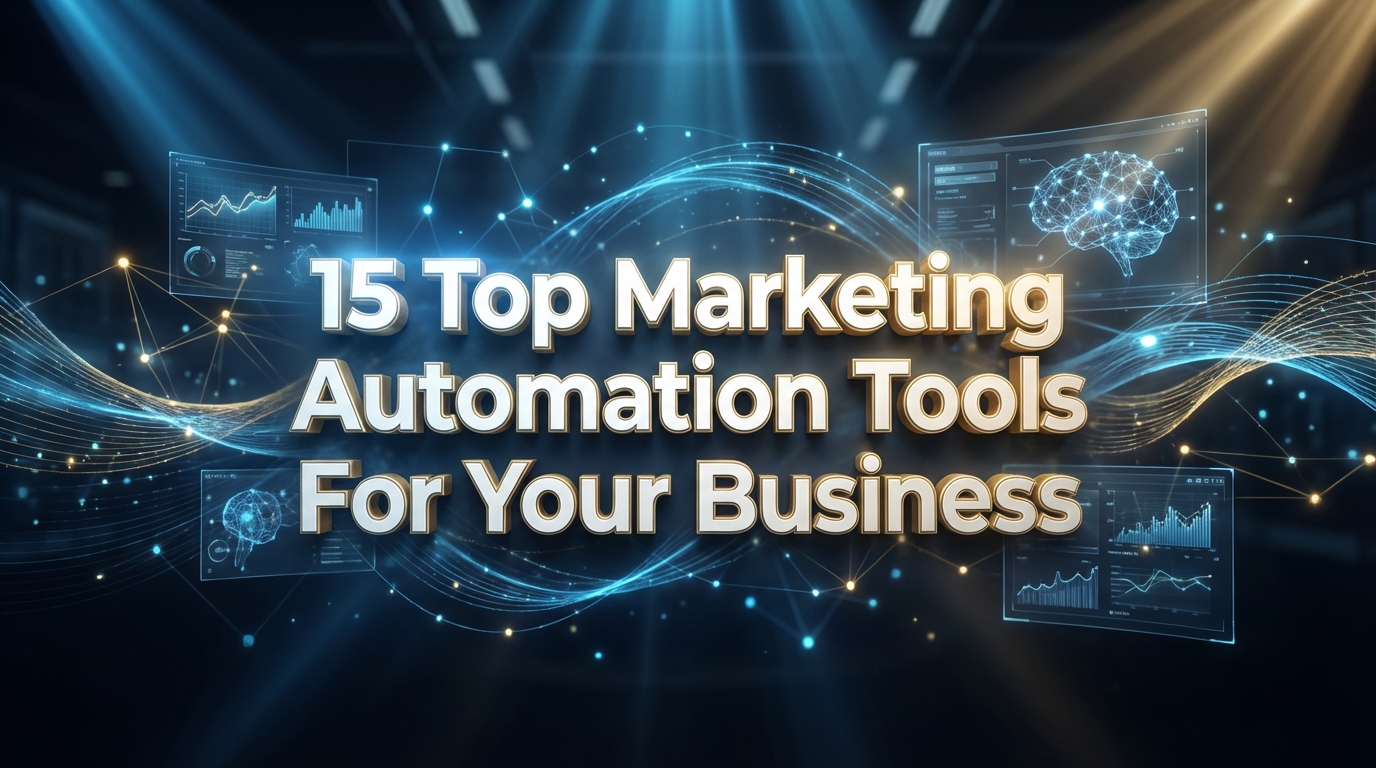 15 Top Marketing Automation Tools For Your Business 15 Top Marketing Automation Tools For Your Business