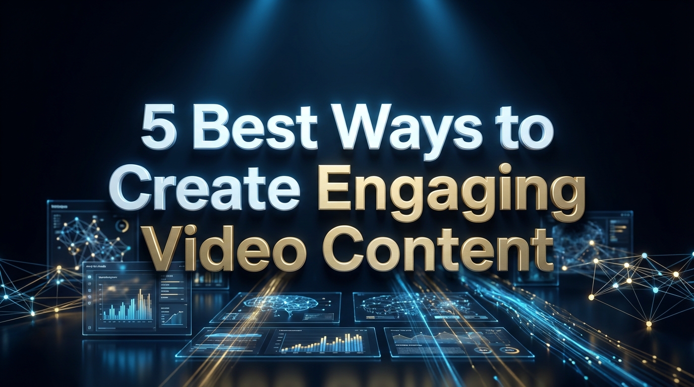 5 Best Ways to Create Engaging Video Content 5 Best Ways to Create Engaging Video Content
