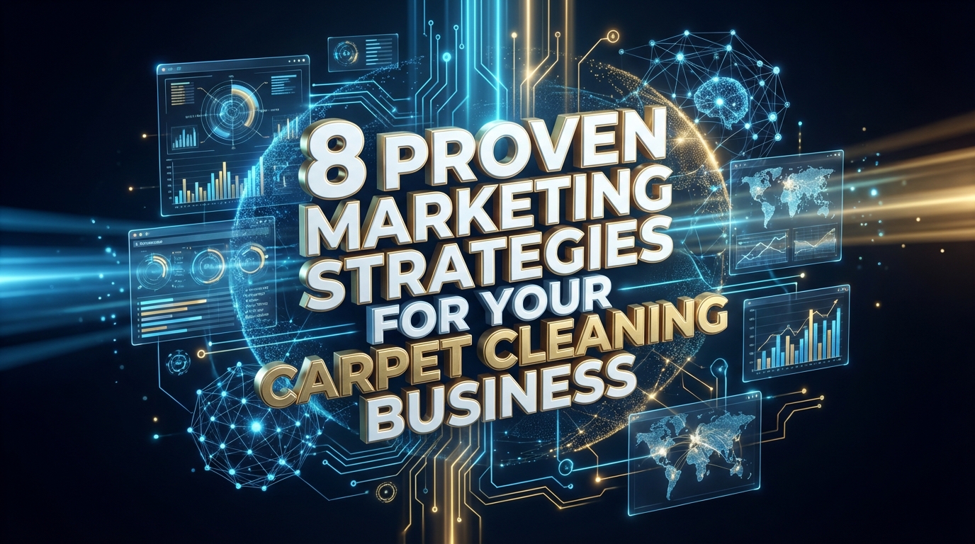 8 Proven Marketing Strategies For Your Carpet Cleaning Business 8 Proven Marketing Strategies For Your Carpet Cleaning Business