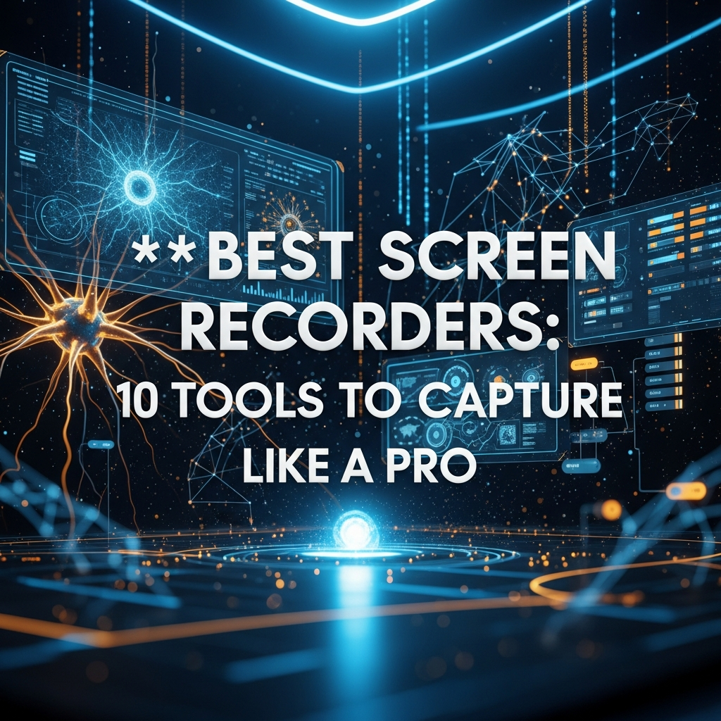Best Screen Recorders: 10 Tools to Capture Screen Like a Pro Best Screen Recorders: 10 Tools to Capture Screen Like a Pro