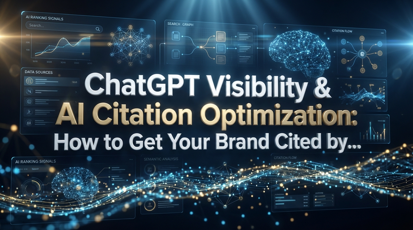 ChatGPT Visibility & AI Citation Optimization: How to Get Your Brand Cited by AI in 2026