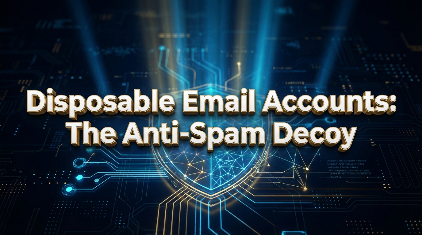 Disposable Email Accounts: The Anti-Spam Decoy Disposable Email Accounts: The Anti-Spam Decoy