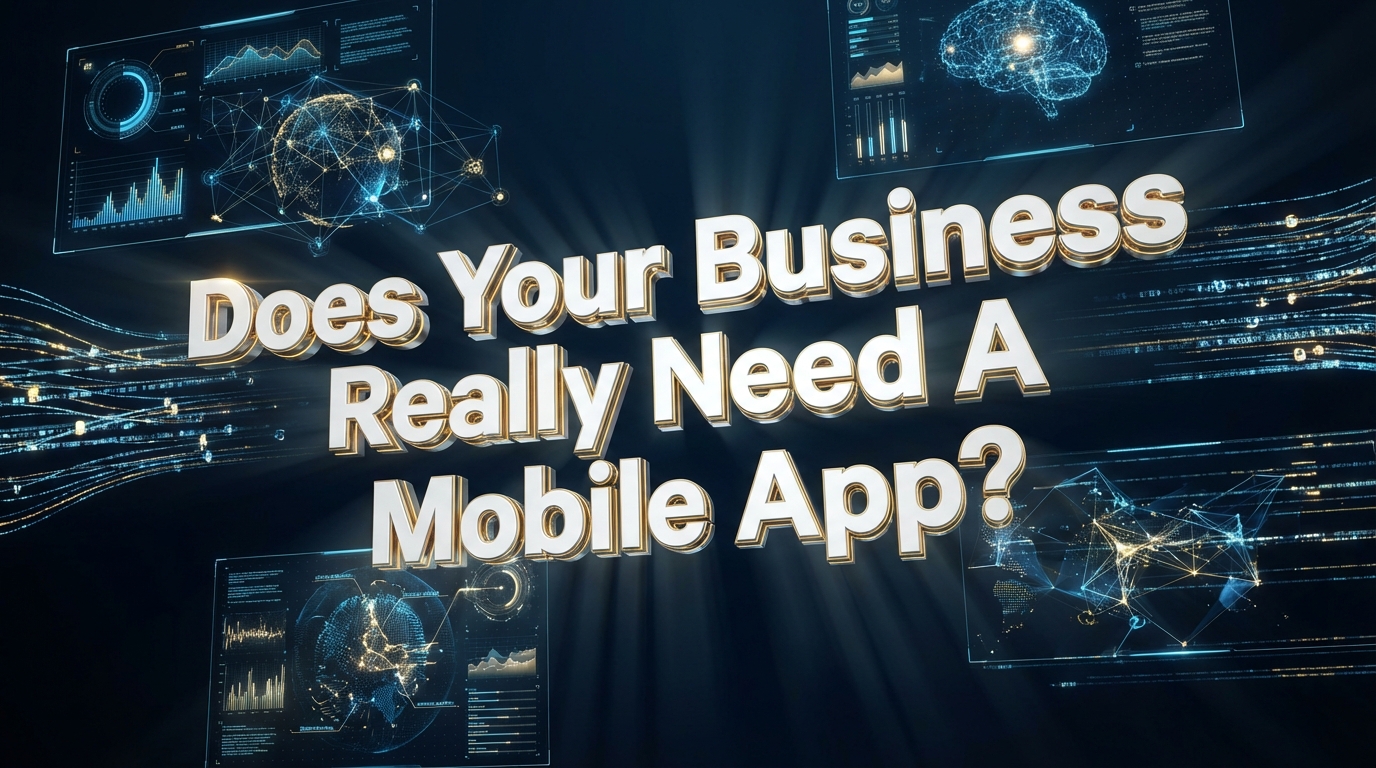 Does Your Business Really Need A Mobile App? Does Your Business Really Need A Mobile App?