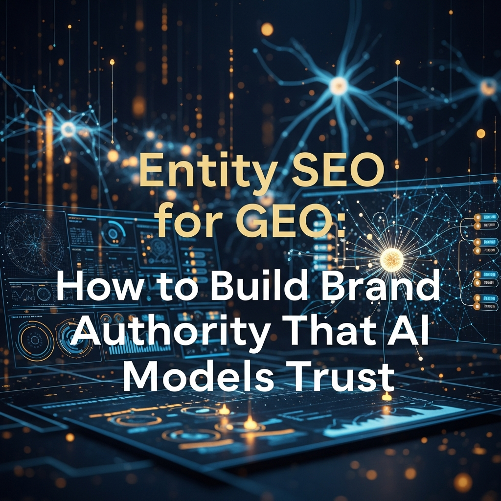 Entity SEO for GEO: How to Build Brand Authority That AI Models Trust Entity SEO for GEO: How to Build Brand Authority That AI Models Trust