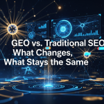 GEO vs. Traditional SEO: What Changes, What Stays the Same
