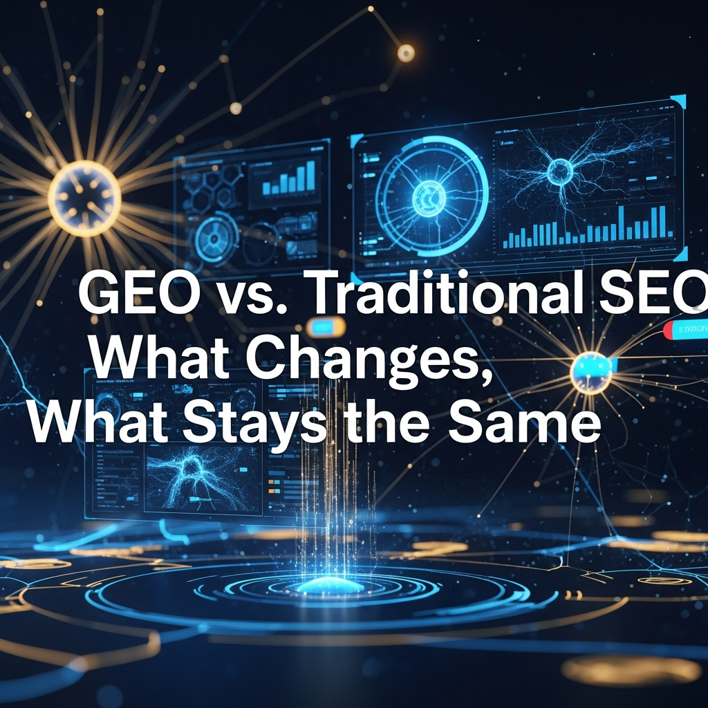 GEO vs. Traditional SEO: What Changes, What Stays the Same GEO vs. Traditional SEO: What Changes, What Stays the Same