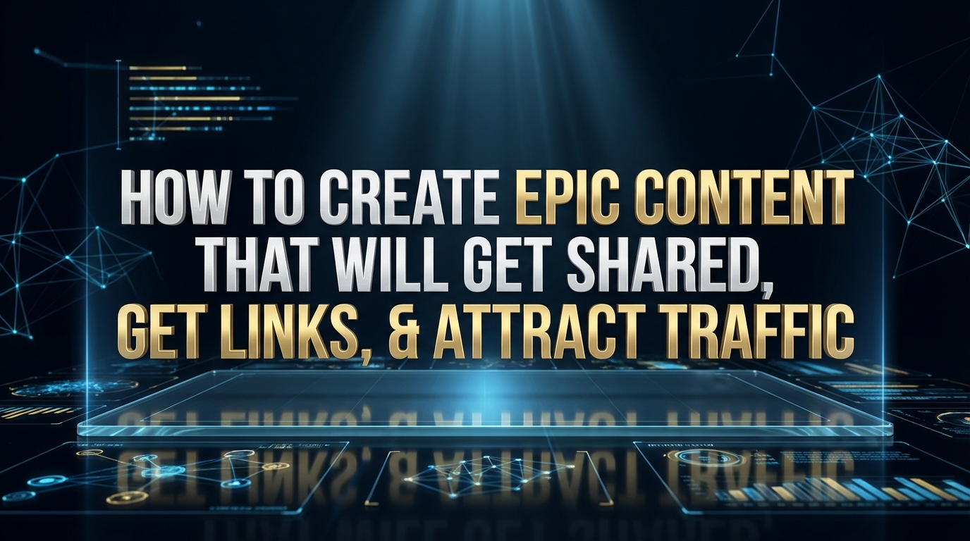 How to Create Epic Content That Will Get Shared, Get Links, & Attract Traffic How to Create Epic Content That Will Get Shared, Get Links, & Attract Traffic
