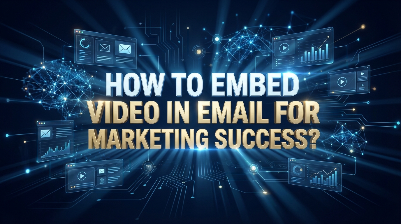 How To Embed Video In Email For Marketing Success? How To Embed Video In Email For Marketing Success?