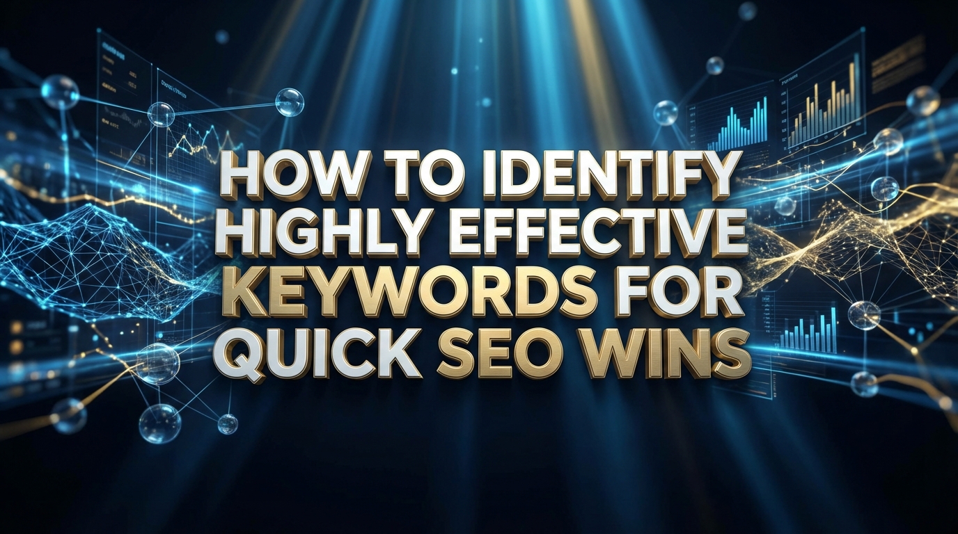 How to Identify Highly Effective Keywords for Quick SEO Wins How to Identify Highly Effective Keywords for Quick SEO Wins
