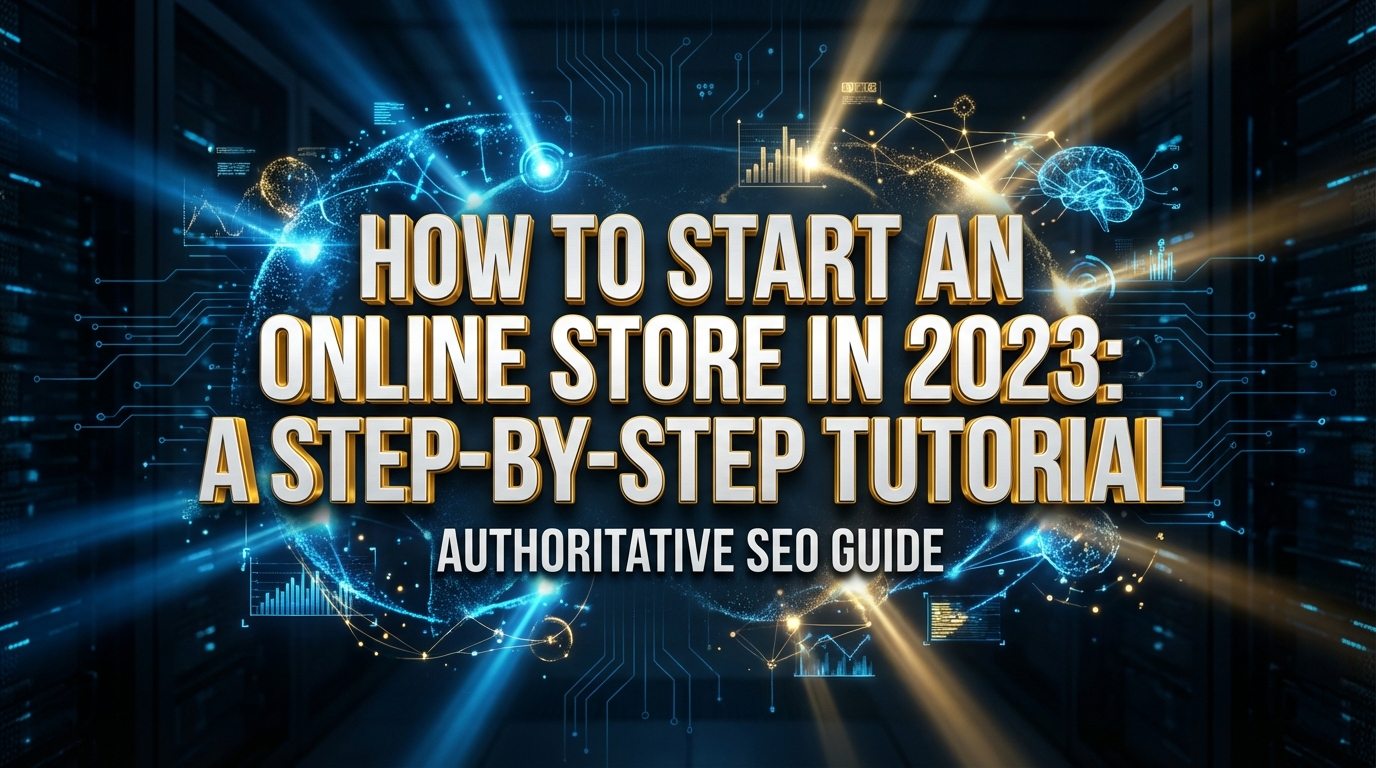 How to Start an Online Store in 2023: A Step-by-Step Tutorial How to Start an Online Store in 2023: A Step-by-Step Tutorial