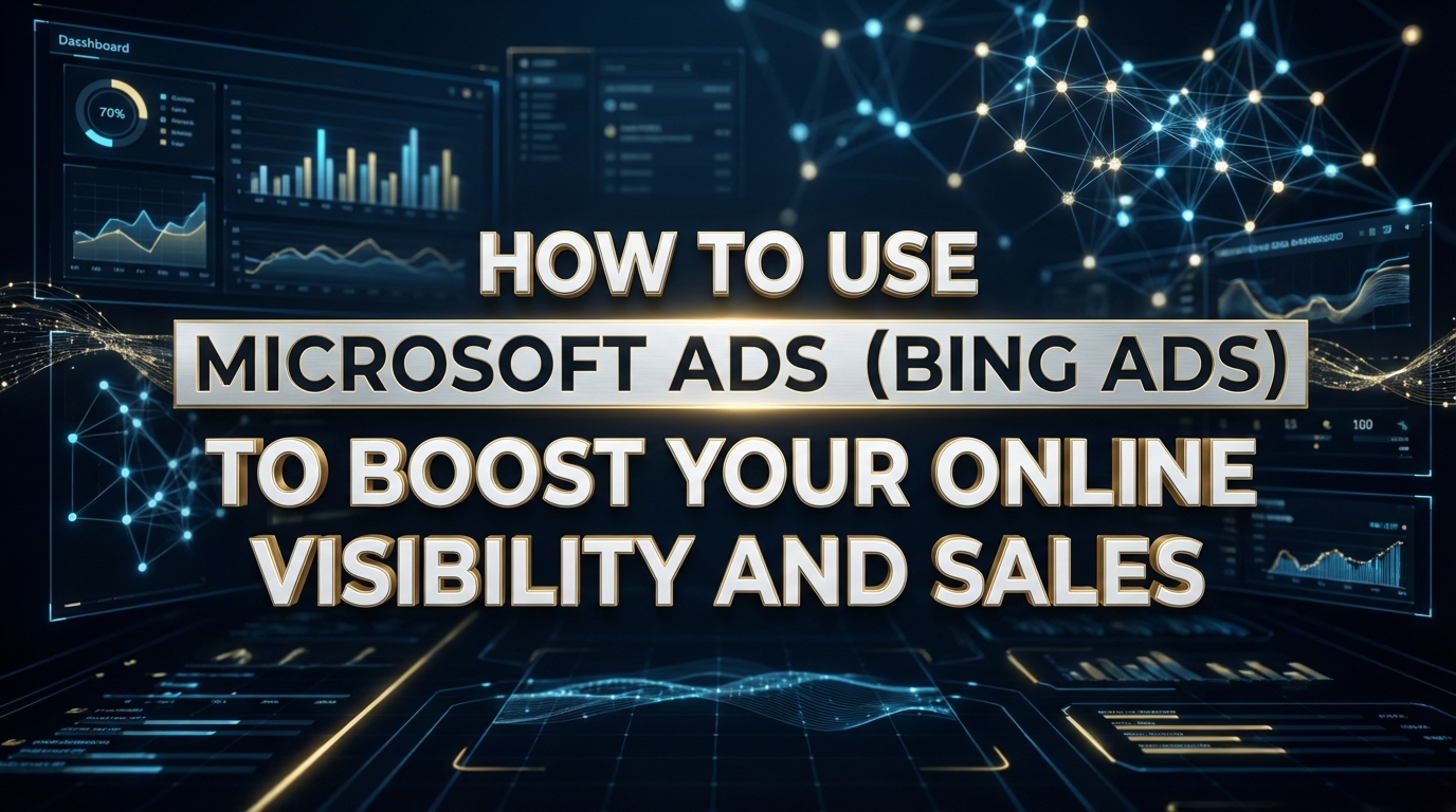 How to Use Microsoft Ads (Bing Ads) to Boost Your Online Visibility and Sales How to Use Microsoft Ads (Bing Ads) to Boost Your Online Visibility and Sales