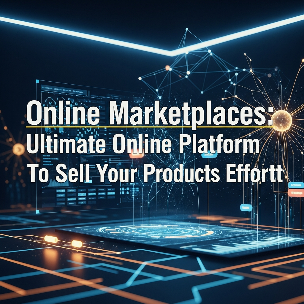 Online Marketplaces: Ultimate Online Platform To Sell Your Products Effortlessly Online Marketplaces: Ultimate Online Platform To Sell Your Products Effortlessly