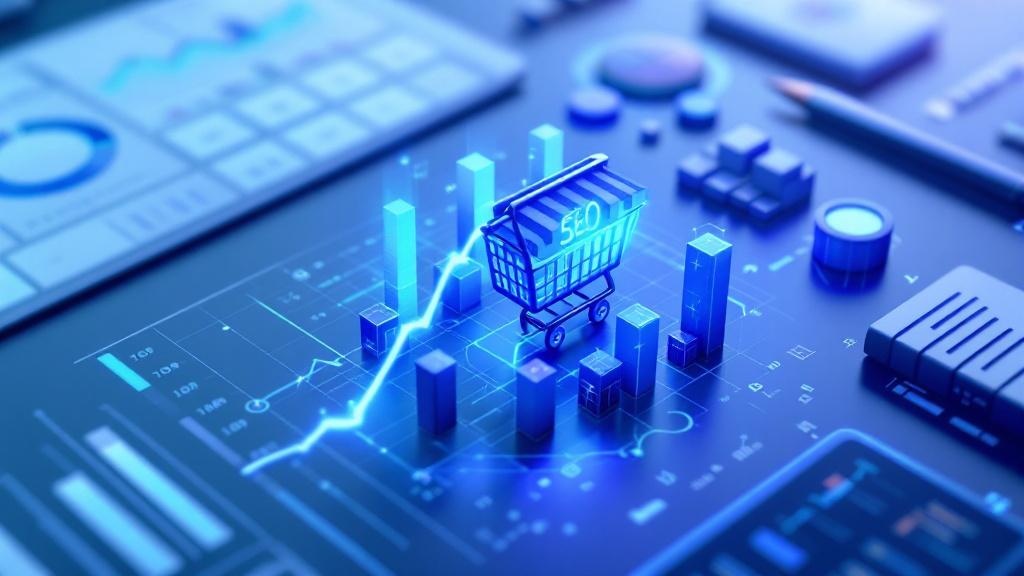 How to Optimize Your Shopify Store for Search Engines: A Complete Guide - SEO concept illustration