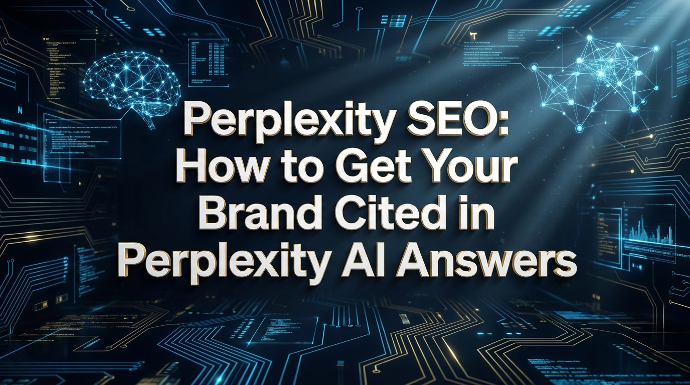Perplexity SEO: How to Get Your Brand Cited in Perplexity AI Answers Perplexity SEO: How to Get Your Brand Cited in Perplexity AI Answers