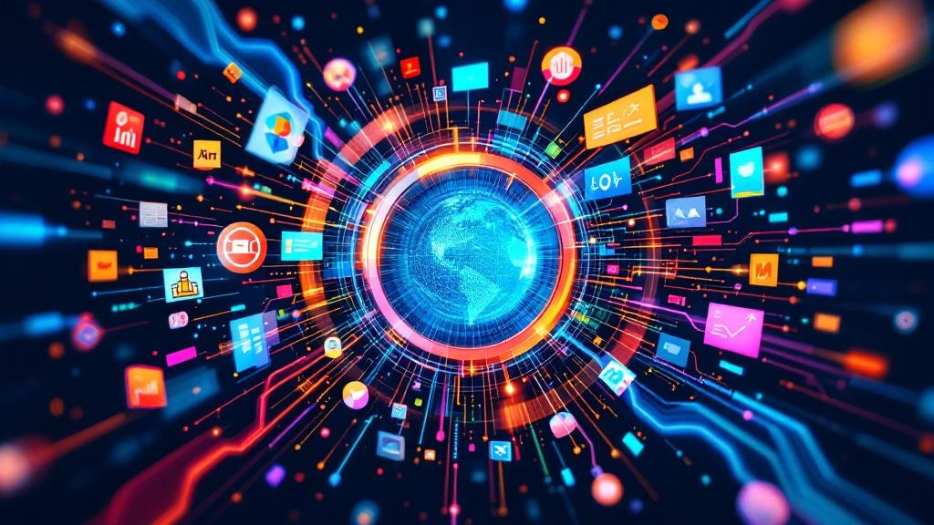 Digital marketing illustration