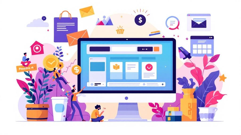 SEO strategy illustration