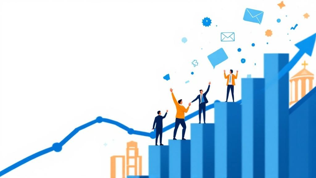 Digital marketing illustration