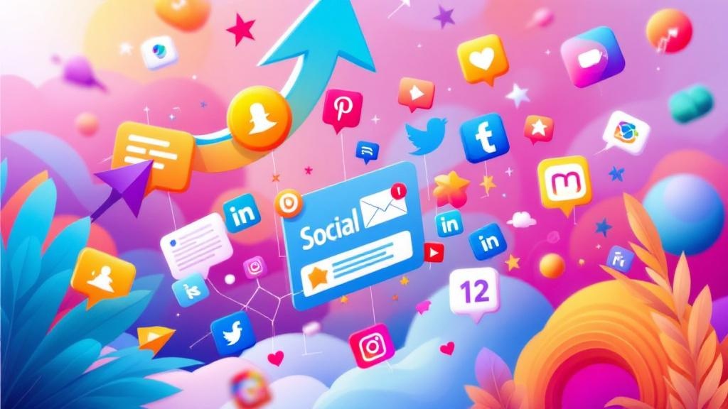 Digital marketing illustration