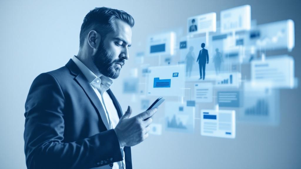 Digital marketing illustration