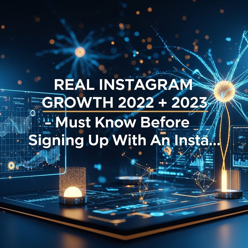 Real Instagram Growth 2022 + 2023 – Must Know Before Signing Up With An Instagram Growth Service