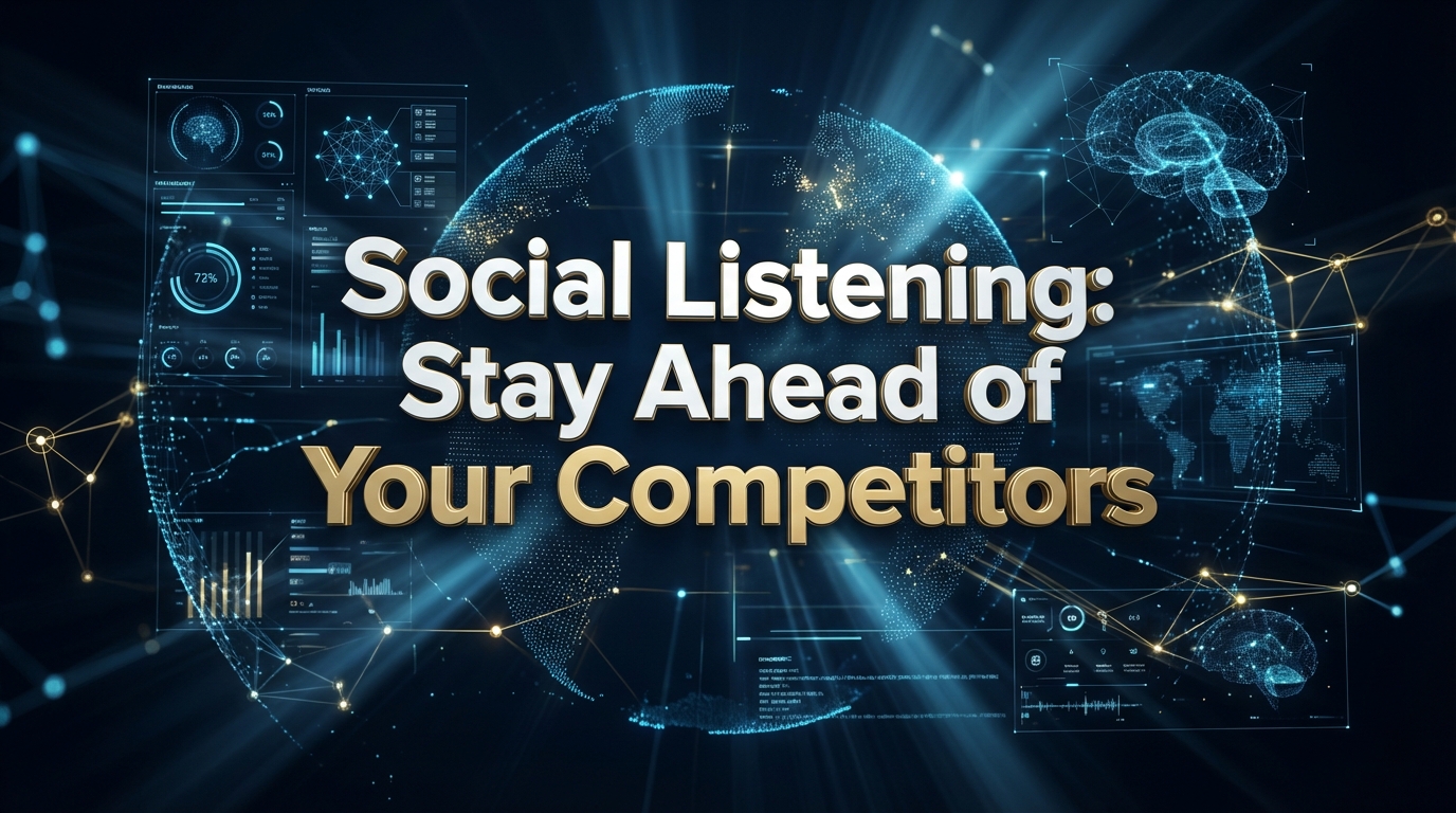 Social Listening: Stay Ahead of Your Competitors Social Listening: Stay Ahead of Your Competitors