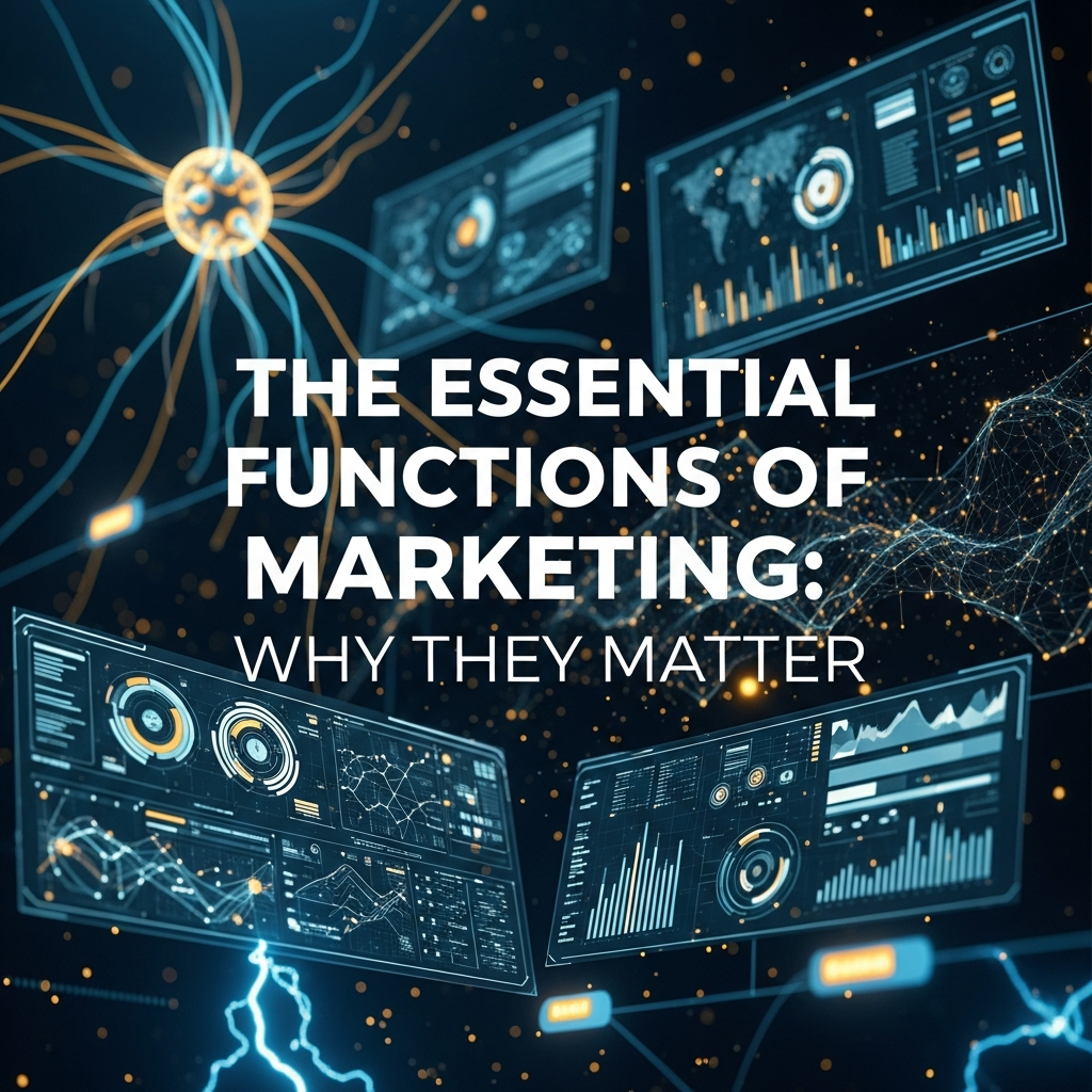 The Essential Functions of Marketing: Why They Matter The Essential Functions of Marketing: Why They Matter