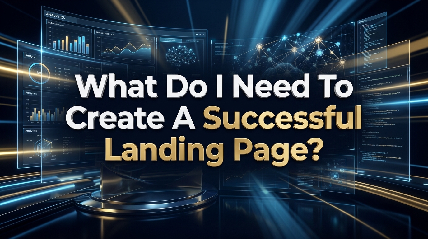 What Do I Need To Create A Successful Landing Page? What Do I Need To Create A Successful Landing Page?