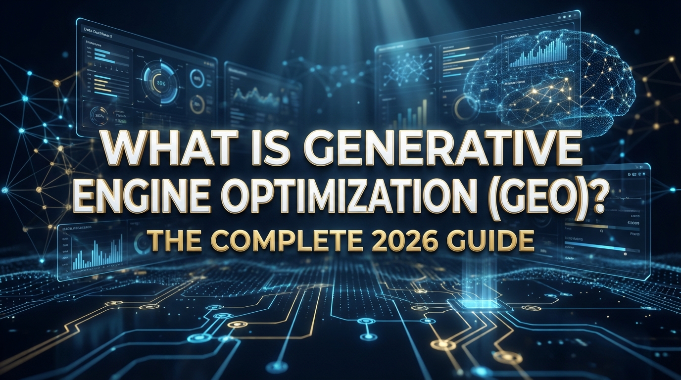What Is Generative Engine Optimization (GEO)? The Complete 2026 Guide What Is Generative Engine Optimization (GEO)? The Complete 2026 Guide